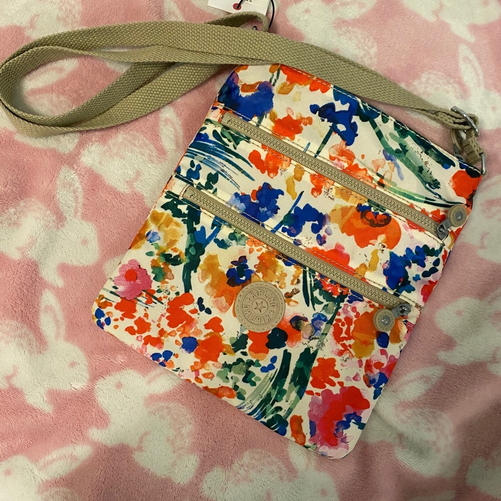 Floral Kipling bag NWT